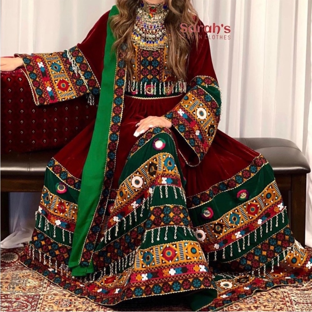 Afghani 3 piece Eid dress